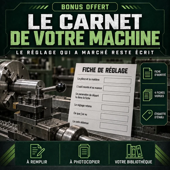 Bonus 3, Le carnet de votre machine