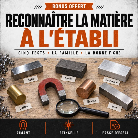 Bonus 5, Reconnaître la matière à l’établi